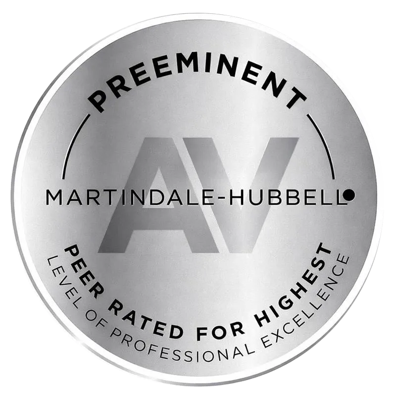 AV Preeminent Rating — Martindale-Hubbell